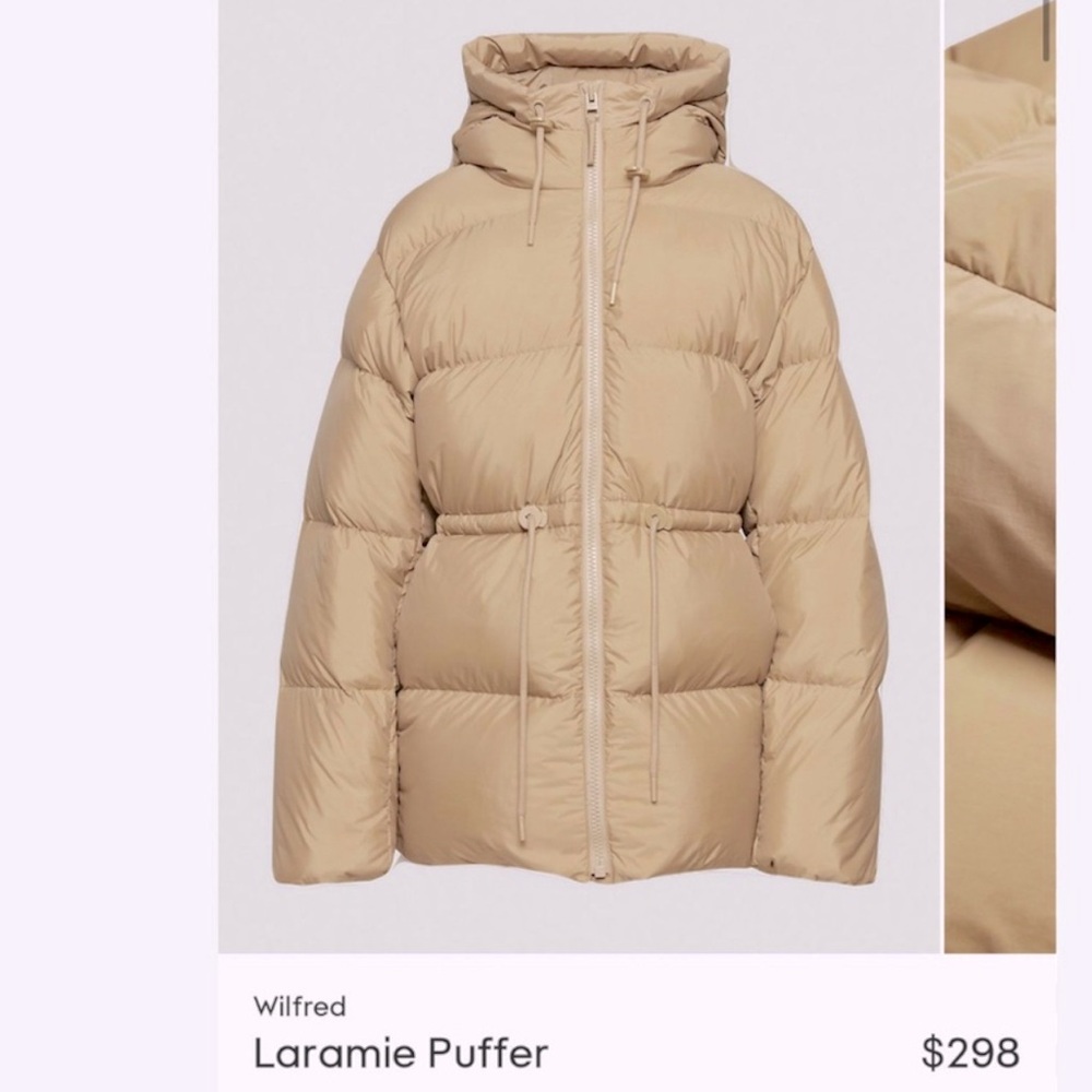 WILFRED ARITZIA PUFF JACKET